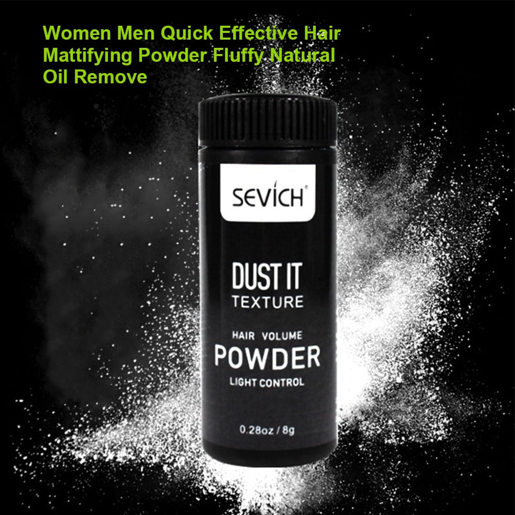 Women Men Fluffy Effective Modeling Oil Remove Quick Hair Mattifying Powder Refreshing Professional Natural Volumizing Styling