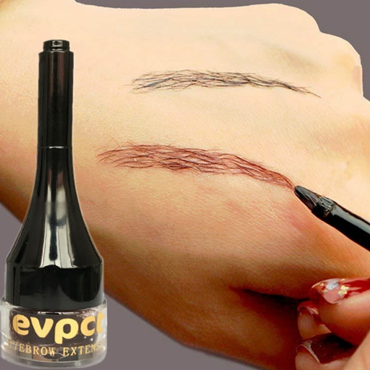 Eyebrow Enhancers Fiber Natural Hair Gel Makeup Eye Brow Extension Tinted Black Brown Long Lasting Tattoo Eyebrows Women