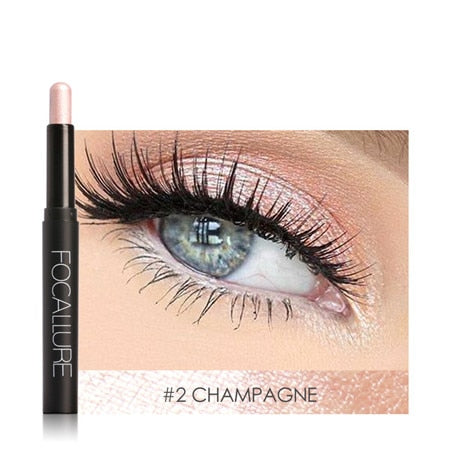 Focallure Eyeshadow Pen Maquiagem Beauty Make Up Cosmetics Highlight Shadows Fashion Shimmer 12 Colors Eye Shadows Pencil Makeup
