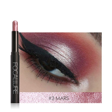 Focallure Eyeshadow Pen Maquiagem Beauty Make Up Cosmetics Highlight Shadows Fashion Shimmer 12 Colors Eye Shadows Pencil Makeup