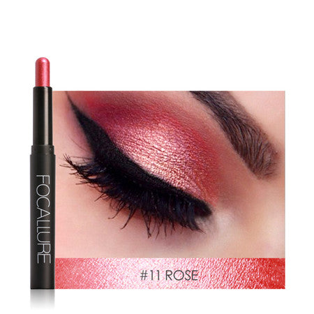 Focallure Eyeshadow Pen Maquiagem Beauty Make Up Cosmetics Highlight Shadows Fashion Shimmer 12 Colors Eye Shadows Pencil Makeup