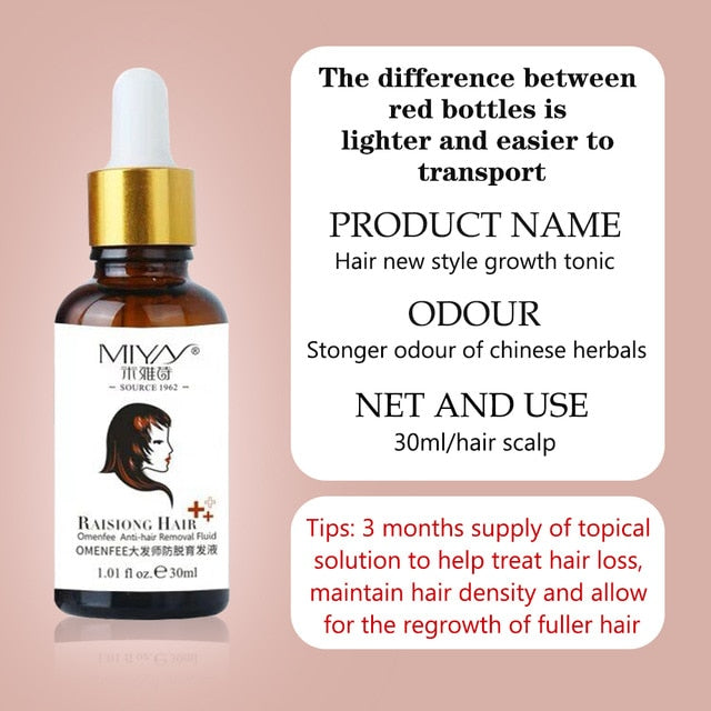 Hair Growth Treatment Oil Anti Hair Loss Essence Natural Healthy Hair Treatment Fast Thick Hair for Woman Hair Care Products