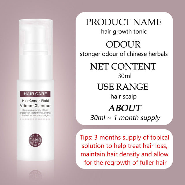 Hair Growth Treatment Oil Anti Hair Loss Essence Natural Healthy Hair Treatment Fast Thick Hair for Woman Hair Care Products
