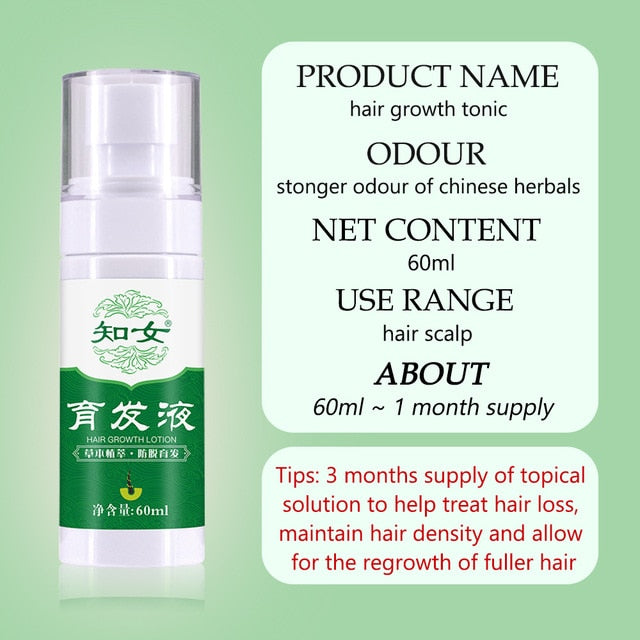 Hair Growth Treatment Oil Anti Hair Loss Essence Natural Healthy Hair Treatment Fast Thick Hair for Woman Hair Care Products