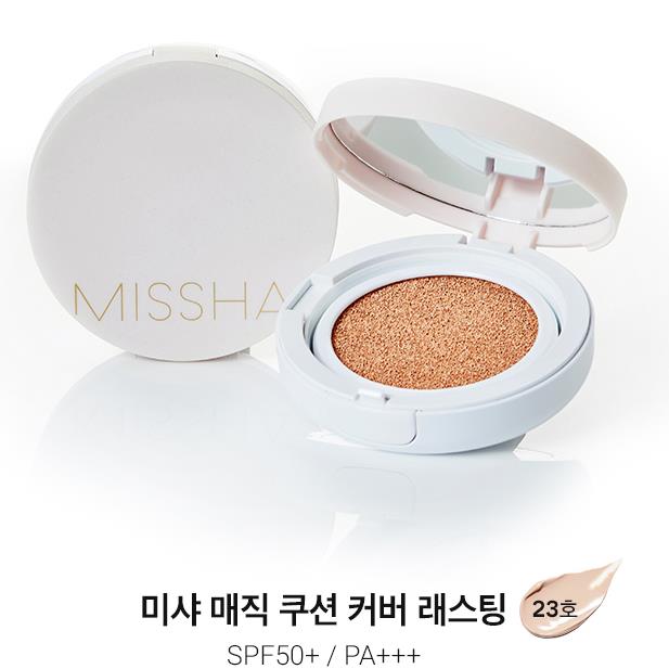 MISSHA Magic Cushion Moisture SPF50+ (#21 #23 ) Cushion Whitening air cushion BB cream Foundation Makeup Sunscree