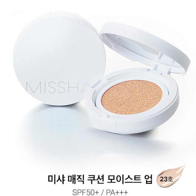MISSHA Magic Cushion Moisture SPF50+ (#21 #23 ) Cushion Whitening air cushion BB cream Foundation Makeup Sunscree